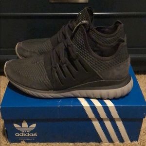 adidas tubular radial gray
